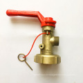 Portable abc aluminum fire extinguisher valve parts dry powder type